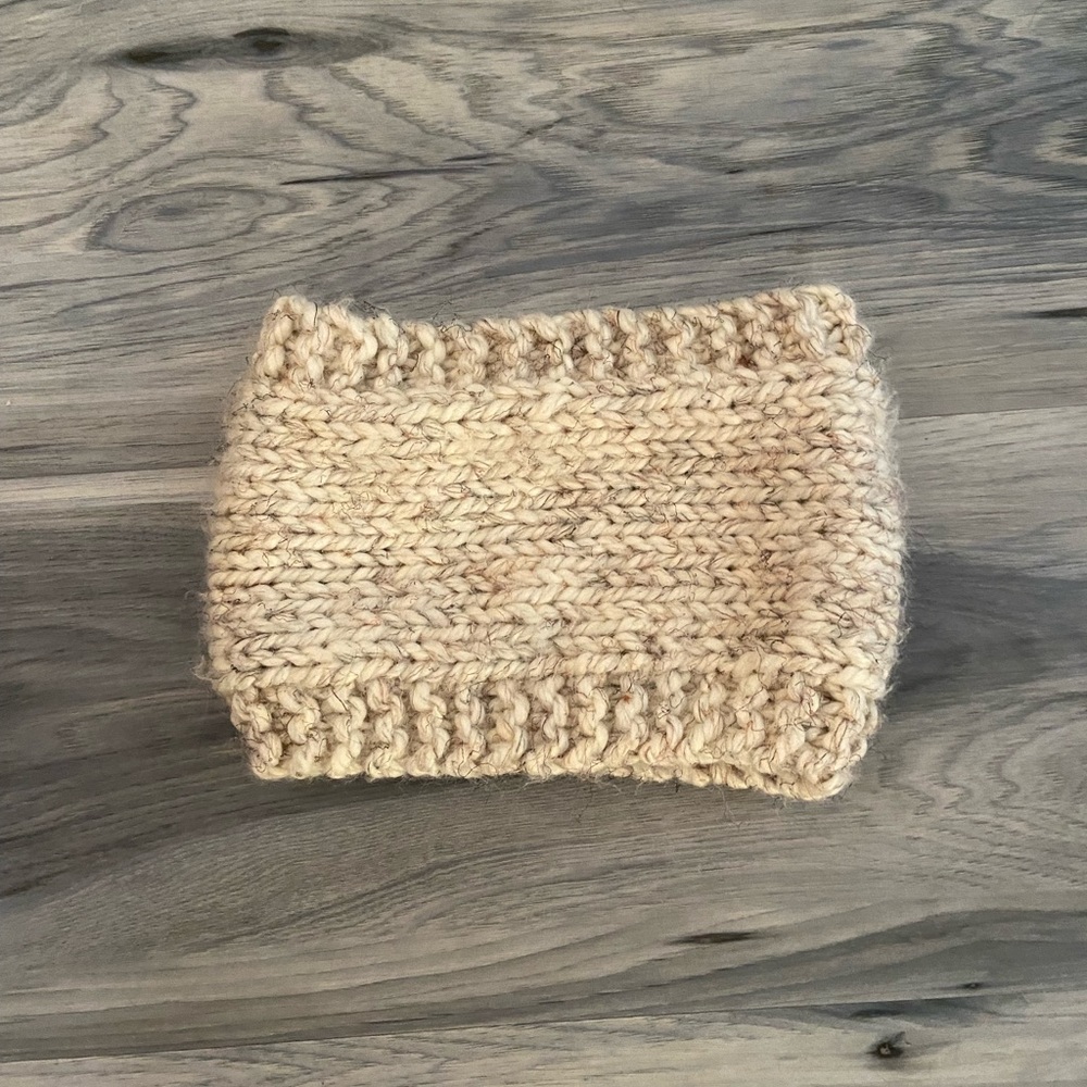 Marbled Ear Warmer Wrap